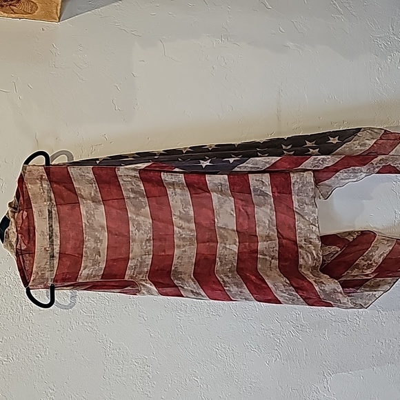 American Flag Duster One Size - Picture 2 of 2